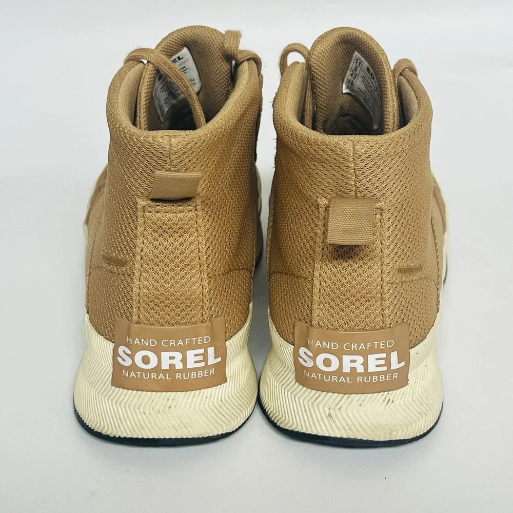 Sorel Out N About III Mid Sneakers Women's Tawny Buff Round Toe Waterproof - 11‎